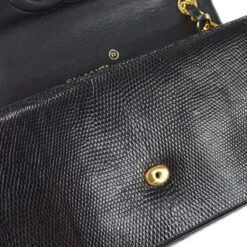 AMORE Vintage CHANEL * Straight Flap Chain Shoulder Bag Black Lizard 98558 36 AMORE Vintage CHANEL * Straight Flap Chain Shoulder Bag Black Lizard 98558 -Best Jewelry Store 20230615 98558 05 2f786f3a a7a1 4bca 99e1 631752091dd5