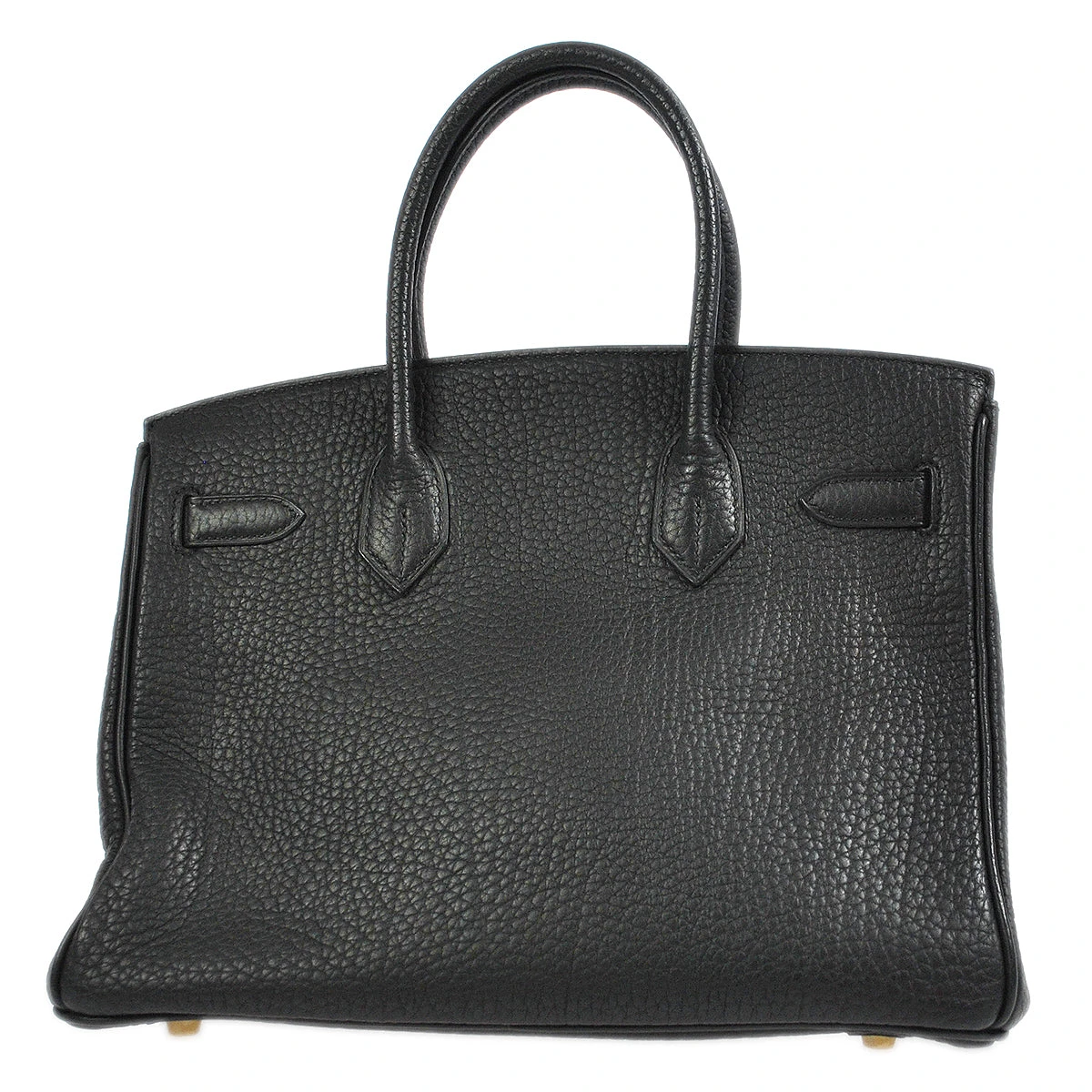 AMORE Vintage HERMES Birkin 30 Handbag Black Fjord 78698 4 AMORE Vintage HERMES Birkin 30 Handbag Black Fjord 78698 - Image 2