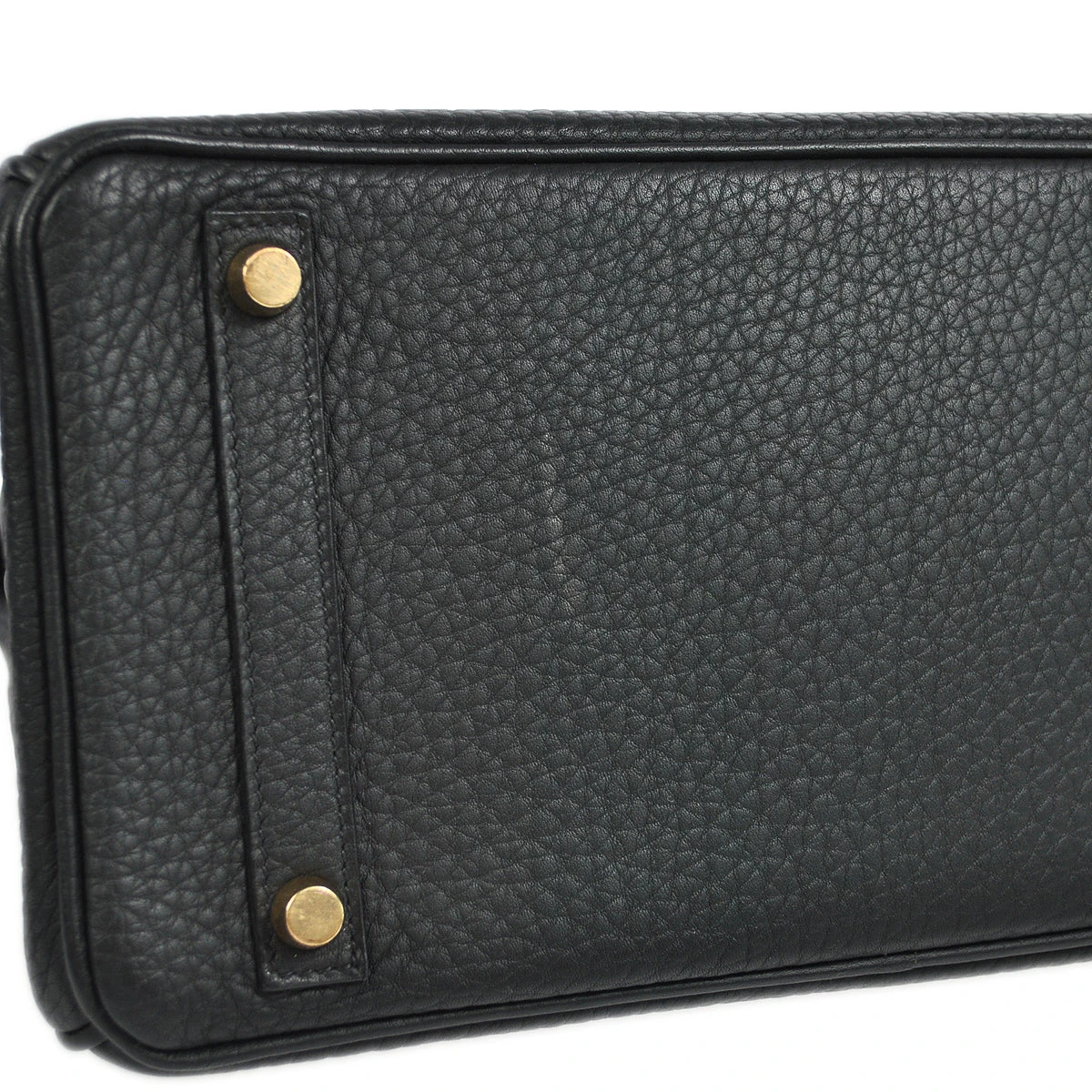 AMORE Vintage HERMES Birkin 30 Handbag Black Fjord 78698 5 AMORE Vintage HERMES Birkin 30 Handbag Black Fjord 78698 - Image 3