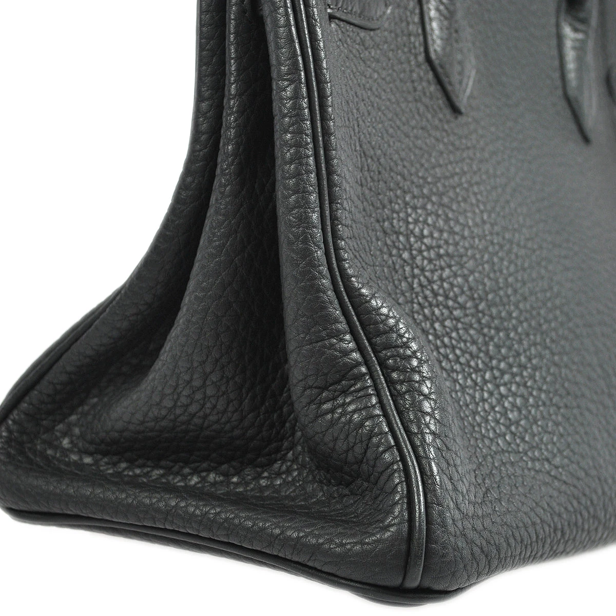 AMORE Vintage HERMES Birkin 30 Handbag Black Fjord 78698 8 AMORE Vintage HERMES Birkin 30 Handbag Black Fjord 78698 - Image 6