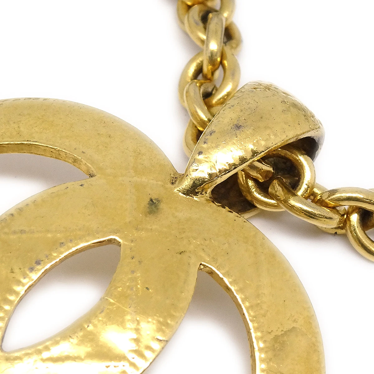 AMORE Vintage CHANEL Gold Chain Pendant Necklace 94P 78660 4 AMORE Vintage CHANEL Gold Chain Pendant Necklace 94P 78660 - Image 2