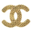 AMORE Vintage CHANEL Quilted Brooch Pin Gold 1262/29 89511 -Best Jewelry Store 20230714 89511 01