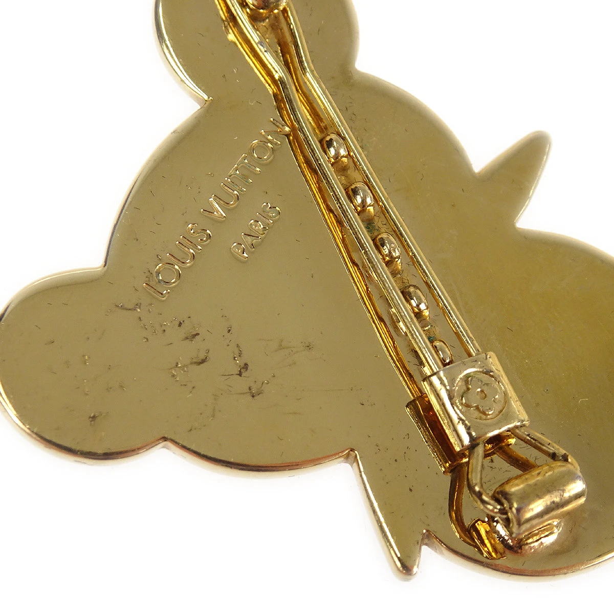AMORE Vintage LOUIS VUITTON Hair Barrette 3 Set Panda Onion Head Flower Boy M92595 89900 5 AMORE Vintage LOUIS VUITTON Hair Barrette 3 Set Panda Onion Head Flower Boy M92595 89900 - Image 3
