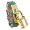 AMORE Vintage HERMES 1995 Kelly Watch Green Courchevel 160512 -Best Jewelry Store 20230824 160512 01