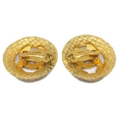 AMORE Vintage CHANEL Button Earrings Gold Clip-On 29/2889 69913 -Best Jewelry Store 20230828 69913 03
