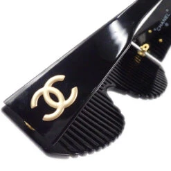 AMORE Vintage CHANEL Sunglasses Eyewear Black Small Good 170969 -Best Jewelry Store 20230911 170969 03