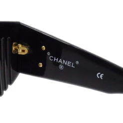 AMORE Vintage CHANEL Sunglasses Eyewear Black Small Good 170969 -Best Jewelry Store 20230911 170969 06