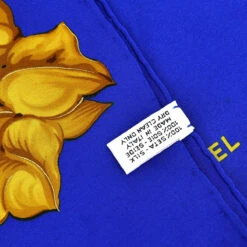 AMORE Vintage CHANEL Scarf Blue Small Good 18959 10 AMORE Vintage CHANEL Scarf Blue Small Good 18959 -Best Jewelry Store 20231010 18959 04