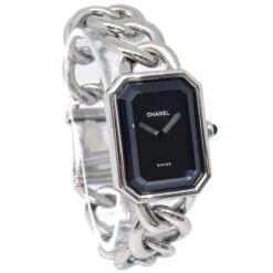 AMORE Vintage CHANEL Premiere Watch Silver #L 79791