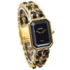 AMORE Vintage CHANEL Premiere Watch Gold #M 181141