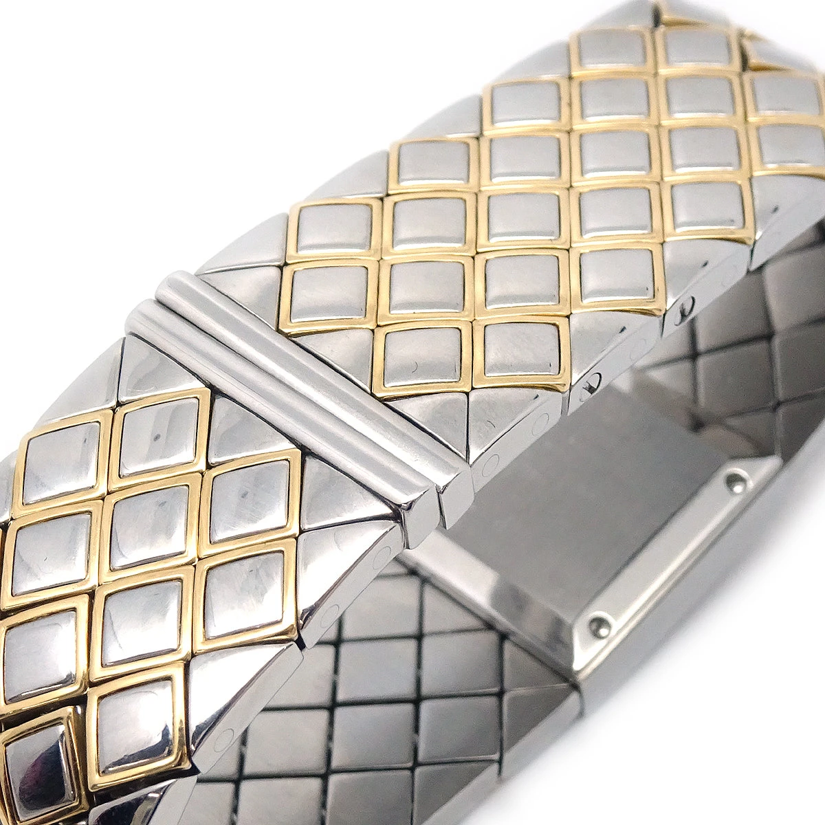 AMORE Vintage CHANEL Matelasse Watch SS 18KYG 180948 5 AMORE Vintage CHANEL Matelasse Watch SS 18KYG 180948 - Image 3