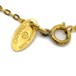 AMORE Vintage CHANEL Mini CC Chain Pendant Necklace Gold 376 59586 -Best Jewelry Store 20231109 59586 04