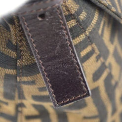 AMORE Vintage FENDI Brown Zucca Mamma Baguette Handbag 59610 -Best Jewelry Store 20231109 59610 03