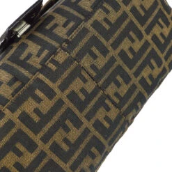 AMORE Vintage FENDI Brown Zucca Mamma Baguette Handbag 59610 -Best Jewelry Store 20231109 59610 04