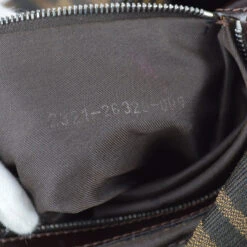 AMORE Vintage FENDI Brown Zucca Mamma Baguette Handbag 59610 -Best Jewelry Store 20231109 59610 10