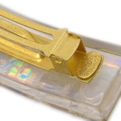 AMORE Vintage CHANEL Hair Clip Hairpin Barrette Clear 97P/62 120651 -Best Jewelry Store 20231122 120651 04