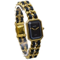 AMORE Vintage CHANEL Premiere Watch Gold #XL 110125