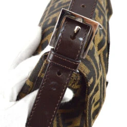 AMORE Vintage FENDI Brown Zucca Baguette Handbag 19967 -Best Jewelry Store 20231206 19967 03