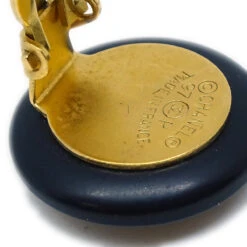 AMORE Vintage CHANEL Button Earrings Black 97P 130868 -Best Jewelry Store 20231221 130868 04