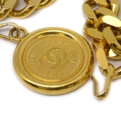 AMORE Vintage CHANEL Medallion Chain Belt 94A Small Good 130917 -Best Jewelry Store 20231221 130917 04
