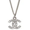 AMORE Vintage CHANEL 2010 Crystal & Silver CC Necklace 120096 1 AMORE Vintage CHANEL 2010 Crystal & Silver CC Necklace 120096 -Best Jewelry Store 20231228 120096 01 a77e892e 9118 4a38 b07d b53ab460fd77