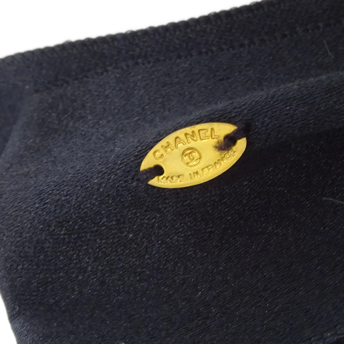 AMORE Vintage CHANEL Bow Hair Barrette Black Satin 130861 5 AMORE Vintage CHANEL Bow Hair Barrette Black Satin 130861 - Image 3