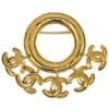 AMORE Vintage CHANEL Fringe Brooch Pin Gold 94P 141325 2 AMORE Vintage CHANEL Fringe Brooch Pin Gold 94P 141325 -Best Jewelry Store 20240109 141325 01