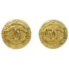 AMORE Vintage CHANEL Button Earrings Gold Clip-On 2853/28 141201 1 AMORE Vintage CHANEL Button Earrings Gold Clip-On 2853/28 141201 -Best Jewelry Store 20240111 141201 01