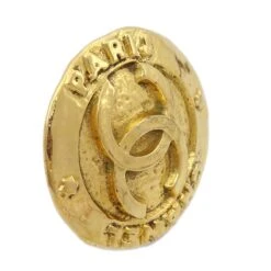 AMORE Vintage CHANEL Button Earrings Gold Clip-On 2853/28 141201 -Best Jewelry Store 20240111 141201 03