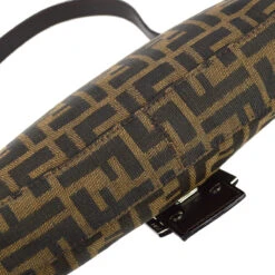 AMORE Vintage FENDI Brown Zucca Baguette Handbag 122169 -Best Jewelry Store 20240205 122169 04