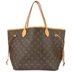 AMORE Vintage LOUIS VUITTON 2008 Monogram Neverfull MM Shoulder Tote Bag M40156 112456