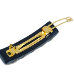 AMORE Vintage CHANEL Hair Clip Hairpin Barrette Black 97A 112494 -Best Jewelry Store 20240213 112494 03