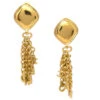 AMORE Vintage CHANEL Dangle Fringe Earrings Clip-On Gold 151616 2 AMORE Vintage CHANEL Dangle Fringe Earrings Clip-On Gold 151616 -Best Jewelry Store 20240213 151616 01