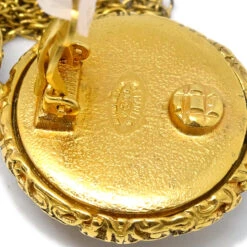 AMORE Vintage CHANEL Artificial Pearl Fringe Dangle Earrings Clip-On Gold White 93P 89893 9 AMORE Vintage CHANEL Artificial Pearl Fringe Dangle Earrings Clip-On Gold White 93P 89893 -Best Jewelry Store 20240219 89893 04