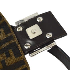 AMORE Vintage FENDI Brown Zucca Baguette Handbag 122645 -Best Jewelry Store 20240307 122645 07