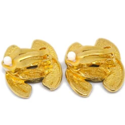 AMORE Vintage CHANEL CC Quilted Earrings Clip-On Gold 2459 113301 -Best Jewelry Store 20240312 113301 03