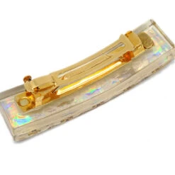 AMORE Vintage CHANEL Hair Clip Hairpin Barrette Clear 97P 123174 -Best Jewelry Store 20240315 123174 03