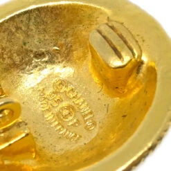 AMORE Vintage CHANEL Gold Button Earrings Clip-On 95P 132736 -Best Jewelry Store 20240315 132736 04