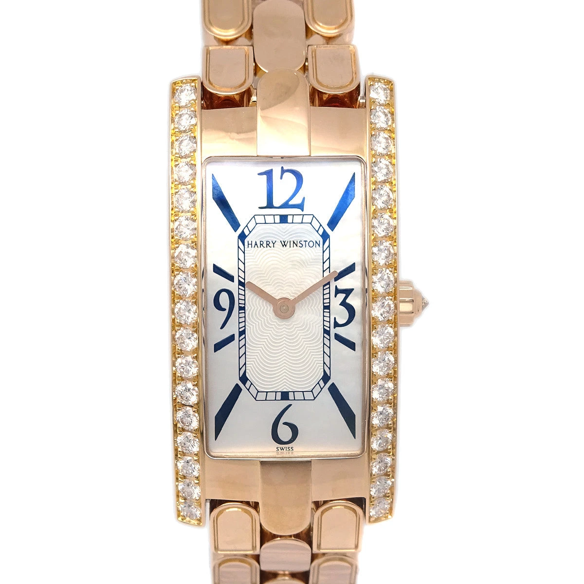 AMORE Vintage HARRY WINSTON Avenue C Ref.AVCQHM19RR007 Watch 18KYG Diamond 111997 4 AMORE Vintage HARRY WINSTON Avenue C Ref.AVCQHM19RR007 Watch 18KYG Diamond 111997 - Image 2