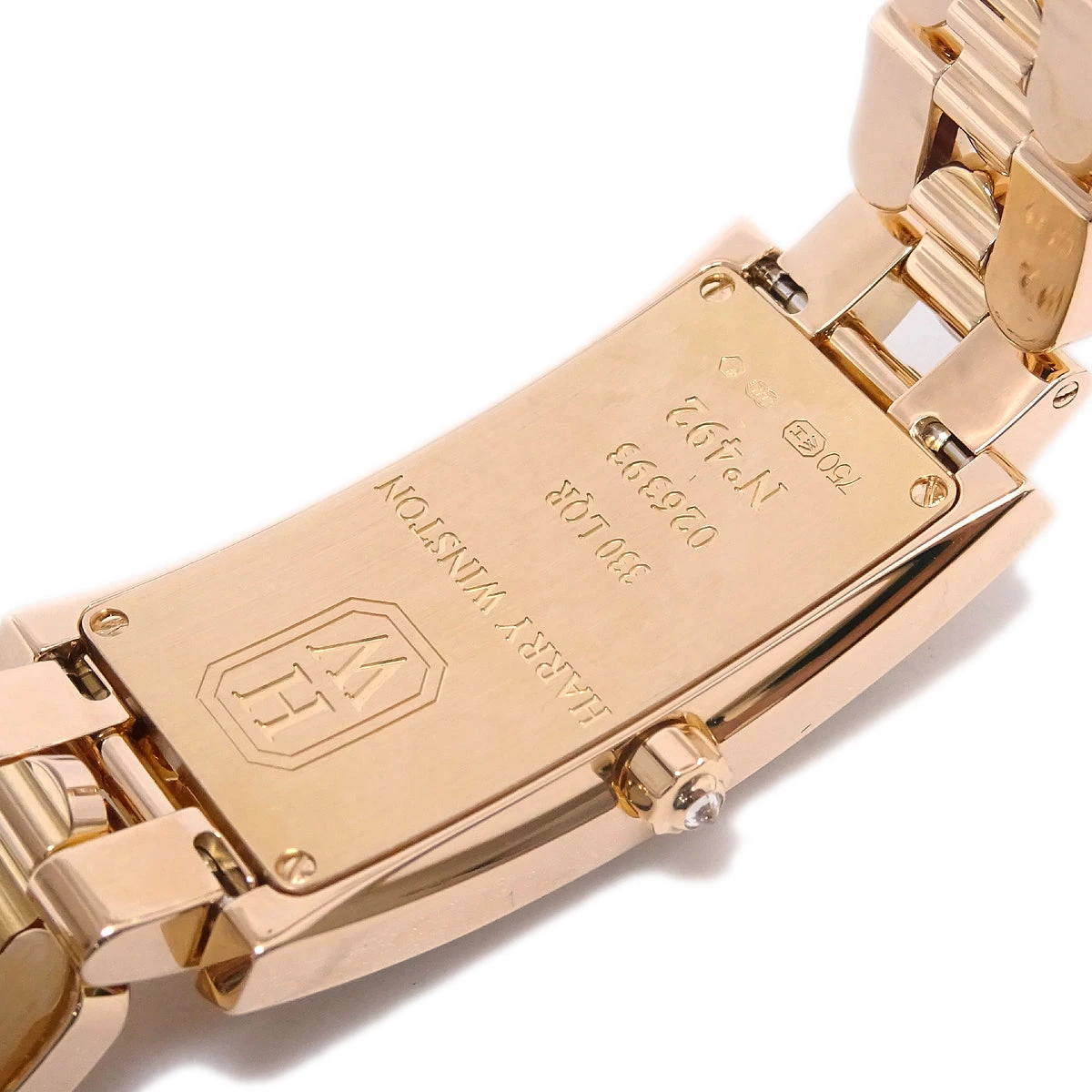 AMORE Vintage HARRY WINSTON Avenue C Ref.AVCQHM19RR007 Watch 18KYG Diamond 111997 8 AMORE Vintage HARRY WINSTON Avenue C Ref.AVCQHM19RR007 Watch 18KYG Diamond 111997 - Image 6