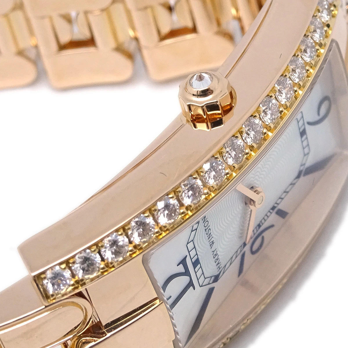 AMORE Vintage HARRY WINSTON Avenue C Ref.AVCQHM19RR007 Watch 18KYG Diamond 111997 9 AMORE Vintage HARRY WINSTON Avenue C Ref.AVCQHM19RR007 Watch 18KYG Diamond 111997 - Image 7