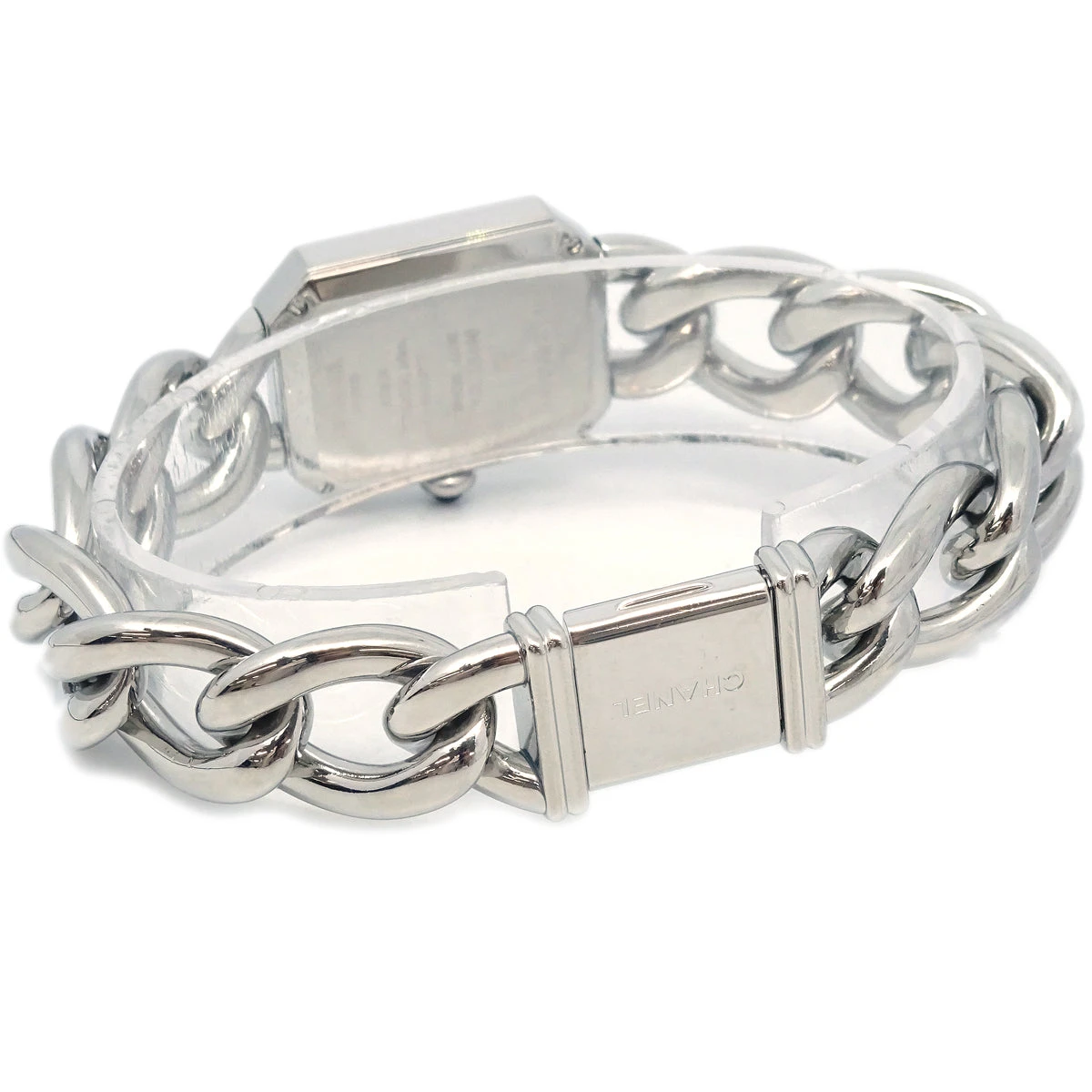 AMORE Vintage CHANEL Premiere Watch SS Diamond #L 113354 6 AMORE Vintage CHANEL Premiere Watch SS Diamond #L 113354 - Image 4