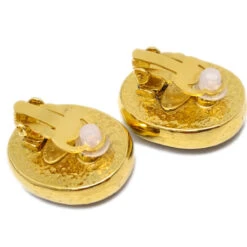 AMORE Vintage CHANEL Gripoix Oval Earrings Clip-On Red 93A KK30151 -Best Jewelry Store 20240412 KK30151 03 75c902cd da80 49fa 8da7 68ae5204eff5