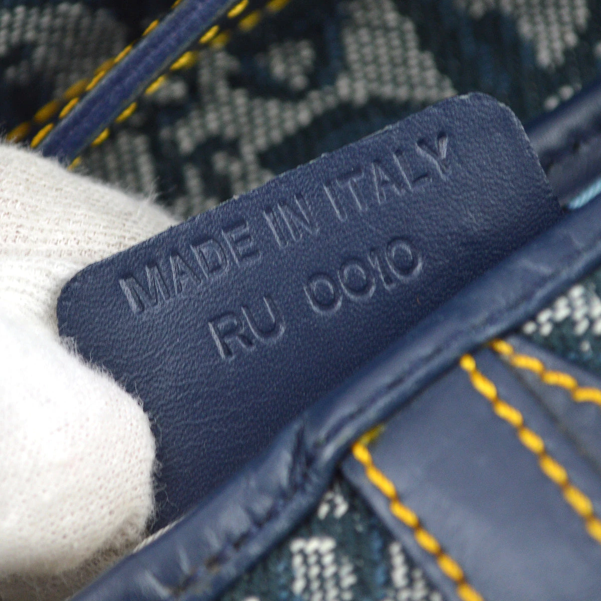 AMORE Vintage CHRISTIAN DIOR 2000 Navy Trotter Saddle Handbag 161395 12 AMORE Vintage CHRISTIAN DIOR 2000 Navy Trotter Saddle Handbag 161395 - Image 10