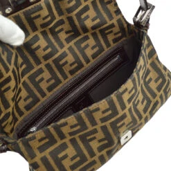 AMORE Vintage FENDI Brown Zucca Baguette Handbag 191333 -Best Jewelry Store 20240419 191333 05 6dc7991e f864 47ee a199 b1d975372d5c