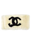 AMORE Vintage CHANEL Fur Shawl Muffler Stole White Small Good KK90535 -Best Jewelry Store 20240419 KK90535 01 a87ddade 6ab8 4a1a 8634 7d1def021401
