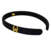 AMORE Vintage CHANEL Satin Headband Hair Accessories Black 191048 -Best Jewelry Store 20240426 191048 01 fee50ce8 06e6 4774 9842 bb67276c132b