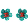 AMORE Vintage CHANEL Flower Piercing Earrings Rhinestone Green 04P 191194 -Best Jewelry Store 20240426 191194 01 d87d9311 2cd1 47f0 b7a2 ac5abe6757f2