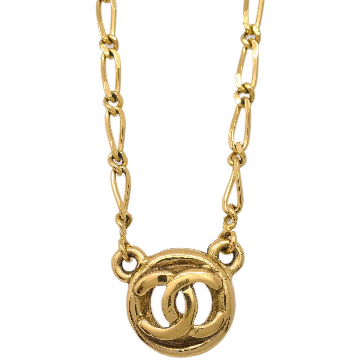 AMORE Vintage CHANEL Medallion Pendant Necklace Gold 1982 191180 3 AMORE Vintage CHANEL Medallion Pendant Necklace Gold 1982 191180