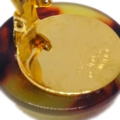 AMORE Vintage CHANEL Button Earrings Clip-On Brown 97P 171633 -Best Jewelry Store 20240508 171633 04 25b3f617 18ed 4b0a 8999 103b7de8f80a